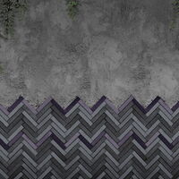 MUANCE COBALT 1260853DP - indiv. Digitaldruck - Fishbone Bricks