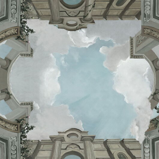 REBEL WALLS 1275722DP Lucca, Cloud - indiv. Digitaldruck, Motiv fortsetzbar