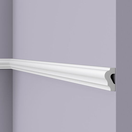 nmc WL2 WALLSTYL Wandleiste - 2000 x 40 x 20 mm  (VE = 72m)