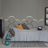 REBEL WALLS 1240329DP Hilltops, Graphic - indiv. Digitaldruck, Motiv fortsetzbar