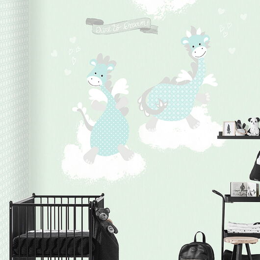 Kay&Liv - 1203095 - dare to dream Wandbild Vlies - 4 Panels à 0,50m x 3,00