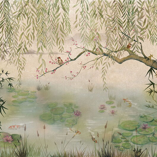 RANDOM CHINOISERIES 1228351DP indiv. Digitaldruck
