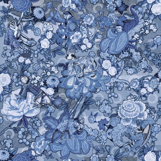 MOOOI TOKYO BLUE 1253094 - 1 x 1,3m Vlies