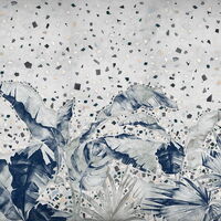 MUANCE COBALT 1260822DP - indiv. Digitaldruck - Growing Terrazzo