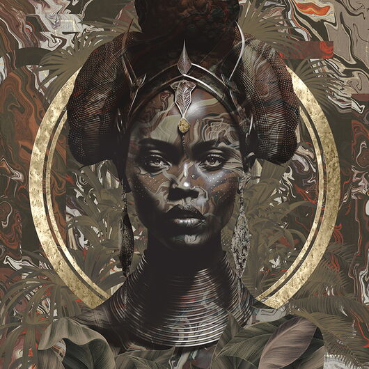 MUANCE DUSK 1340117DP - indiv. Digitaldruck - Nefertari