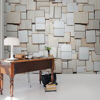 REBEL WALLS 1222497DP Vintage Books, inside - indiv. Digitaldruck, Motiv fortsetzbar