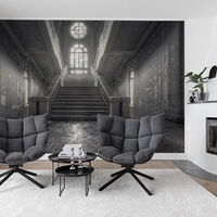 REBEL WALLS 1222822DP Time Loop - indiv. Digitaldruck, Motiv fortsetzbar