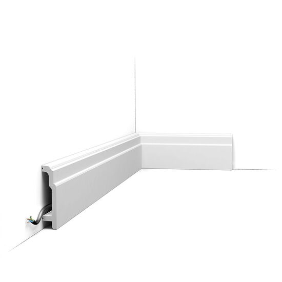 ORAC SX155 Sockelleiste - 200 x 2,5 x 10,8cm (VE = 28Mt)