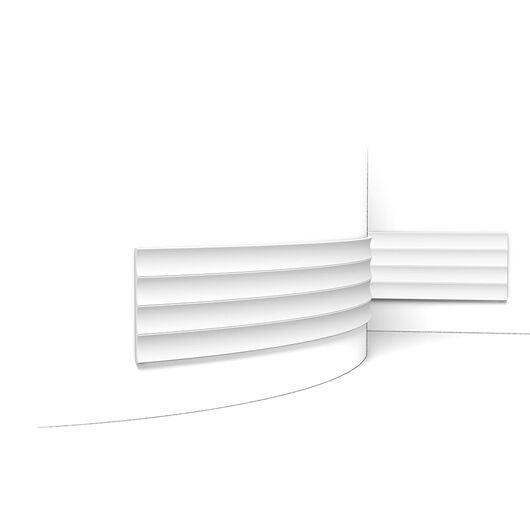 ORAC W114 Wandpaneel 3D - 200 x 1,5 x 25cm (VE = 20Mt)