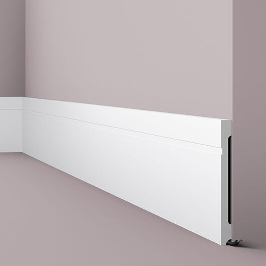 nmc FD20 WALLSTYL Sockelprofile - 2000 x 200 x 18 mm (VE = 12m)