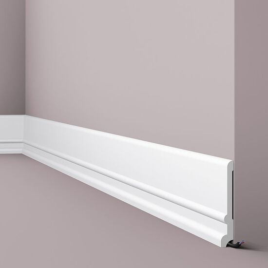 nmc FD21 WALLSTYL Decken-, Sockell. - 2000 x 130 x 20 mm  (VE = 24m)