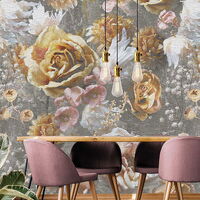 FLORAL UTOPIA 1266027 Wandbild, 4 Panele 0,5 x 2,8m (BxH) Vlies