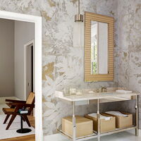MUANCE AMBER 1270209DP - indiv. Digitaldruck - Patina Gold