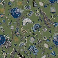 FLORAL UTOPIA 1266024 Wandbild, 4 Panele 0,5 x 2,8m (BxH) Vlies