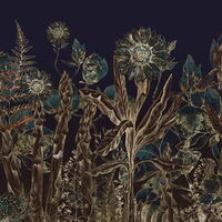 MUANCE DUSK 1340431DP - indiv. Digitaldruck - Floral garden