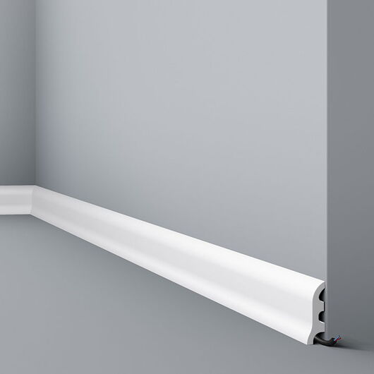 nmc CF1 WALLSTYL Abdecksockelleiste - 2000 x 110 x 22 mm (VE = 36m)