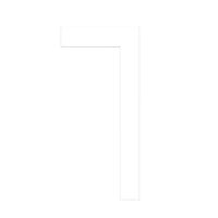 ORAC DX163-2300-RAL9003 Profil - 230 x 1,3 x 10,1cm (VE = 41,4Mt)
