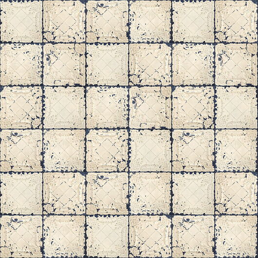 REBEL WALLS 1222489DP Tin Plates, Nebraska - indiv. Digitaldruck, Motiv fortsetzbar