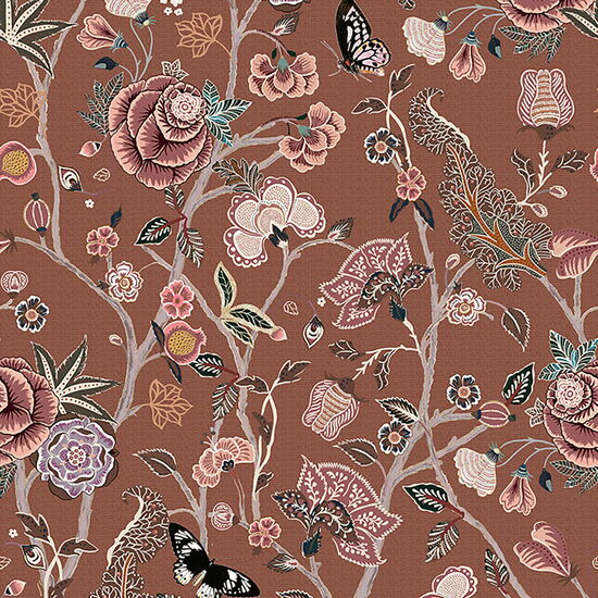FLORAL UTOPIA 1266023 Wandbild, 4 Panele 0,5 x 2,8m (BxH) Vlies
