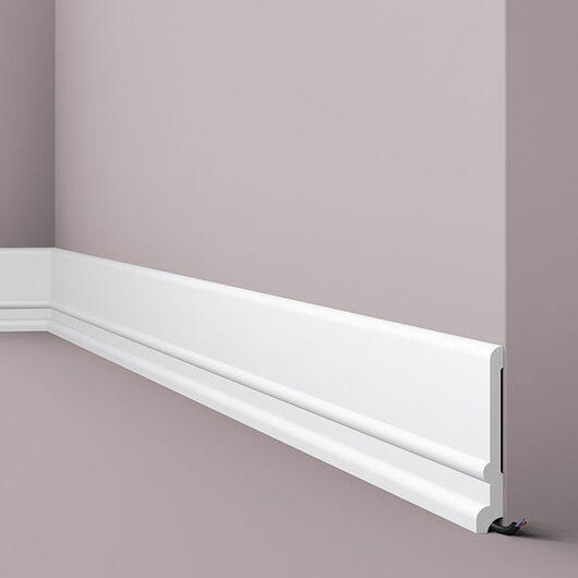 nmc FD21 WALLSTYL Decken-, Sockell. - 2000 x 130 x 20 mm  (VE = 24m)