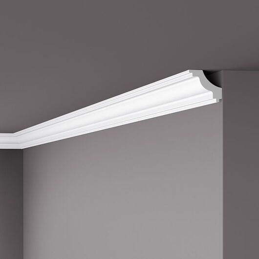 nmc J NOMASTYL Deckenleiste - 2000 x 45 x 50 mm (VE = 92m)