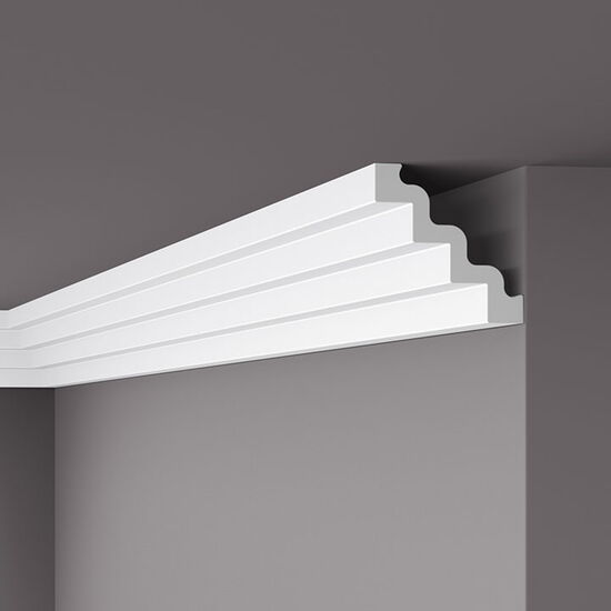 nmc ST4 NOMASTYL Deckenleiste - 2000 x 130 x 130 mm (VE = 40m)