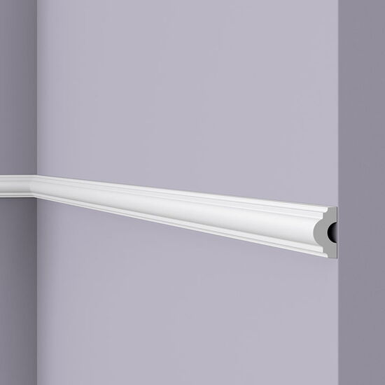 nmc WL7 WALLSTYL Wandleiste - 2000 x 25 x 12,5 mm (VE = 100m)