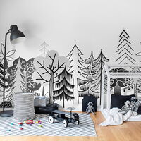 REBEL WALLS 1222754DP Nordic Valley - indiv. Digitaldruck, Motiv fortsetzbar