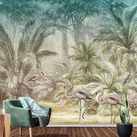 FLORAL UTOPIA 1266043 Wandbild, 8 Panele 0,5 x 2,8m (BxH) Vlies