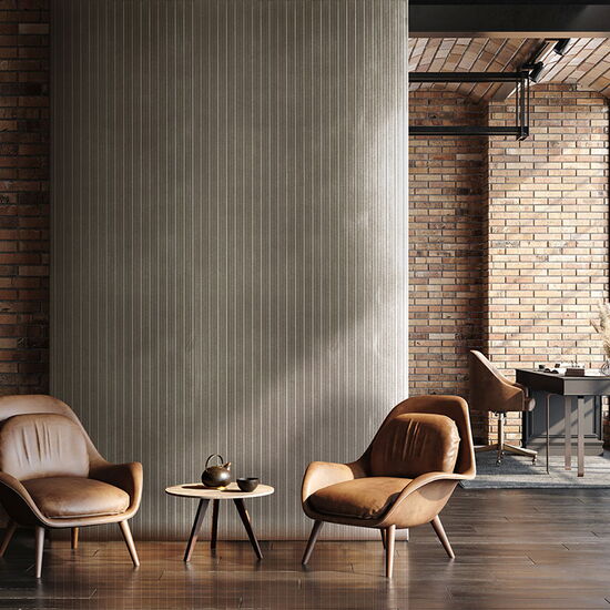 SIBU - LUXEWALLS 28767 WP LANE METALLIC USED Titan NA - 260cm x 100cm x 4,5mm, nicht rollbar