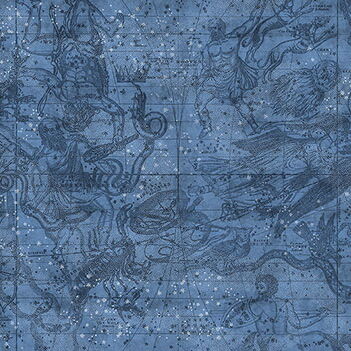 REBEL WALLS 1240336DP Star Map - indiv. Digitaldruck, Motiv fortsetzbar
