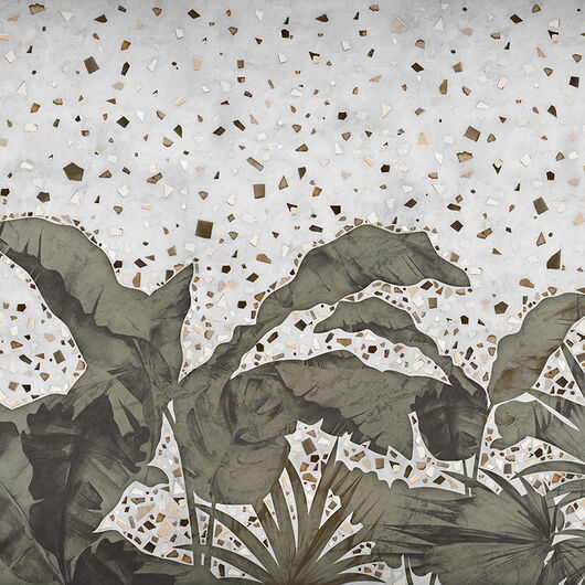 MUANCE COBALT 1260823DP - indiv. Digitaldruck - Growing Terrazzo