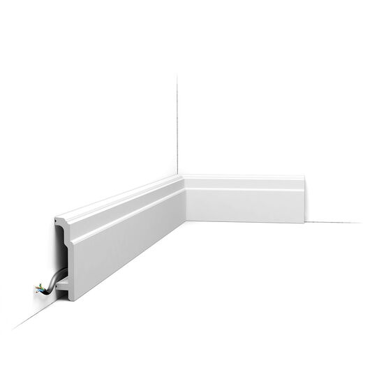 ORAC SX155 Sockelleiste - 200 x 2,5 x 10,8cm (VE = 28Mt)