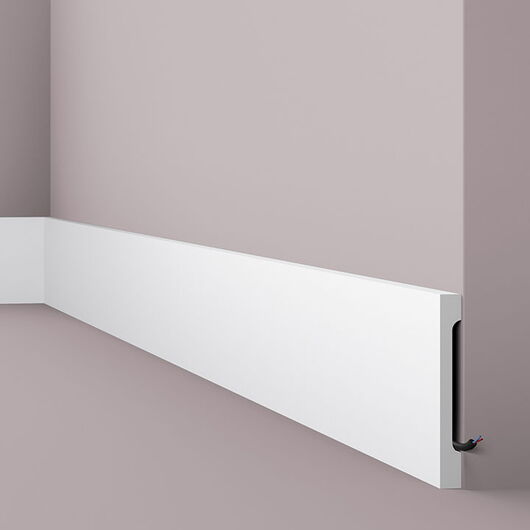 nmc FD15S WALLSTYL Sockelprofile - 2000 x 150 x 18 mm (VE = 16m)