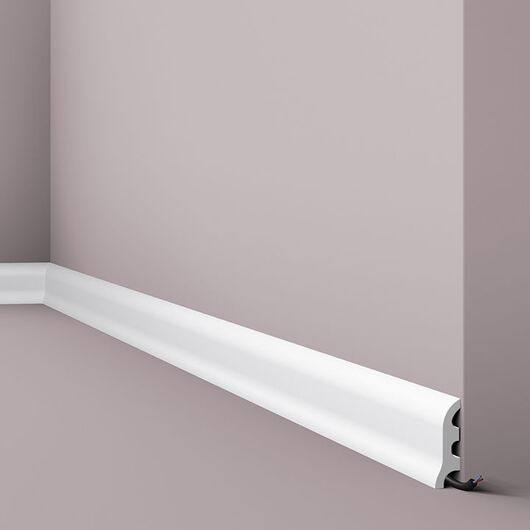 nmc FL3 WALLSTYL Decken-, Sockell. - 2000 x 55 x 17 mm (VE = 80m)