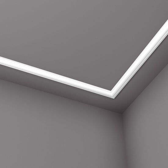 nmc O NOMASTYL Deckenleiste - 2000 x 40 x 20 mm (VE = 130m)