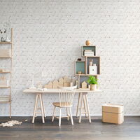 REBEL WALLS 1222656DP Birch Bark Braids, White - indiv. Digitaldruck, Motiv fortsetzbar