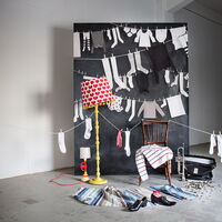 REBEL WALLS 1222732DP Laundry Day - indiv. Digitaldruck, Motiv fortsetzbar