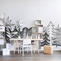 REBEL WALLS 1222754DP Nordic Valley - indiv. Digitaldruck, Motiv fortsetzbar