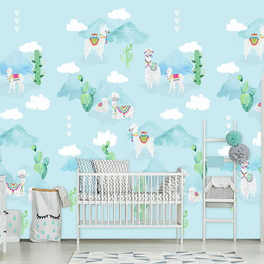 Kay&Liv - 1203111 - peru Wandbild Vlies - 4 Panels à 0,50m x 3,00