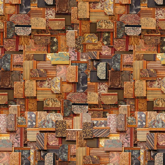 REBEL WALLS 1222496DP Vintage Books, cover - indiv. Digitaldruck, Motiv fortsetzbar