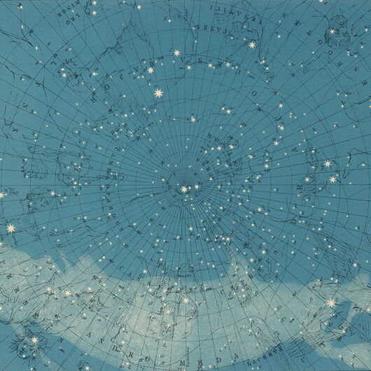 REBEL WALLS 1222637DP Atlas Of Astronomy - indiv. Digitaldruck, Motiv fortsetzbar