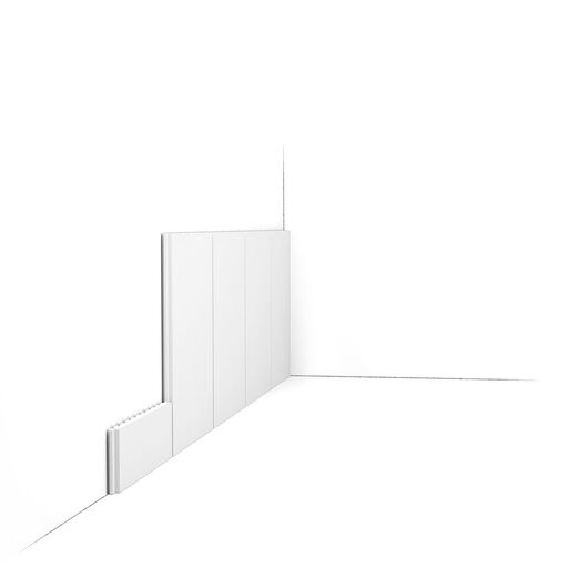 ORAC PX147 Wandleiste - 200 x 16,91 x 0,9cm (VE = 20Mt)