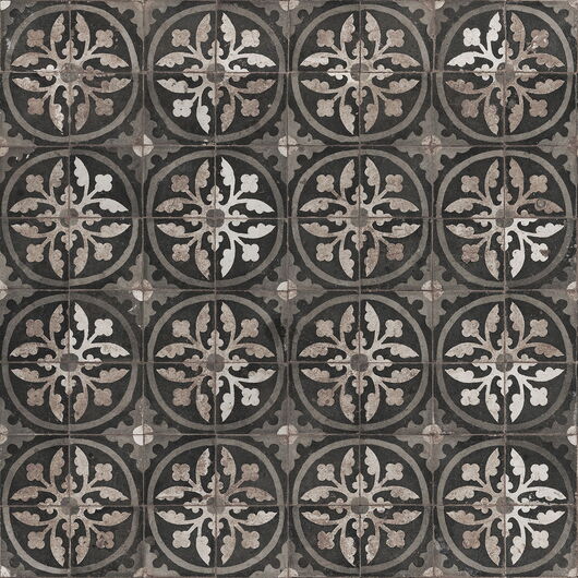 REBEL WALLS 1275708DP Ravenna, Charcoal - indiv. Digitaldruck, Motiv fortsetzbar