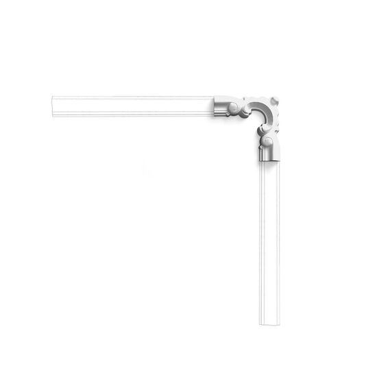 ORAC P8030D Eckstück für P8030 - 13,2 x 13,2 x 1,7cm (VE = 8St)