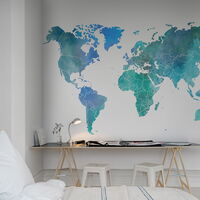 REBEL WALLS 1222653DP Your Own World, Color Clouds - indiv. Digitaldruck, Motiv fortsetzbar