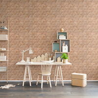 REBEL WALLS 1222655DP Birch Bark Braids - indiv. Digitaldruck, Motiv fortsetzbar