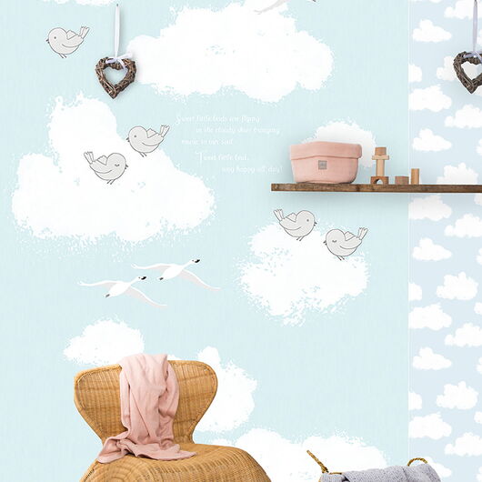 Kay & Liv /  PUCK AND ROSE- 1203034 Wandbild - 4 Panels à 0,50m x 3,00m - no