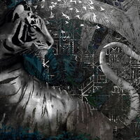 MUANCE AMBER 1270241DP - indiv. Digitaldruck - Hunting Party