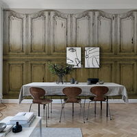 REBEL WALLS 1208845DP Parisian Panels, Dip Dye Yellow - indiv. Digitaldruck, Motiv fortsetzbar